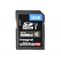 KARTA PAMIĘCI Ultima integral PRO SDHC 16GB 80MB/s C10